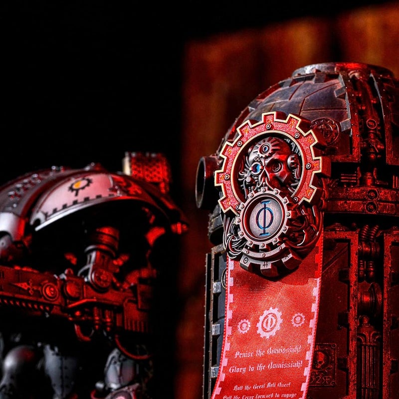 Starforged Seal of Omnissiah Machine God Deus Mechanicus Men's Brooch Badge Backpack Clothing Accessories - Image 5